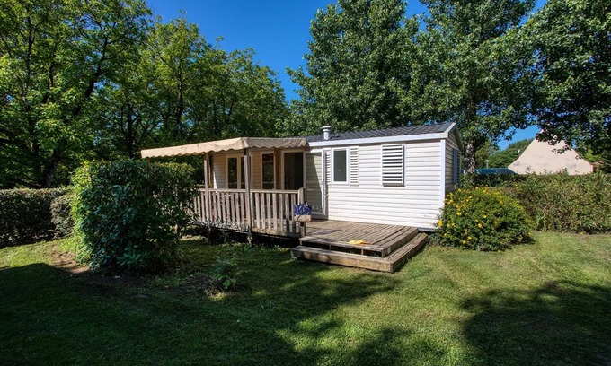 Saint-Vincent-de-Cosse Casa | Flower Camping Le Tiradou *** - Mobil-Home Comfort 32,50m2 (3 bedrooms) + Terrace 19m2 + TV 6 persons