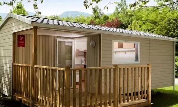 Avrille Casa | Flower Camping Beauchêne *** - Mobile home Comfort 27m2 / 2 bedrooms - semi-covered terrace 5 people