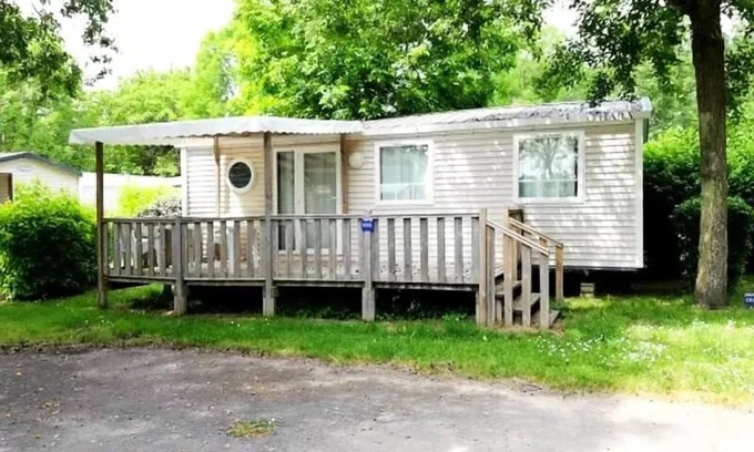 Saumur Casa | Flower Camping Ile d'Offard ***** - Casa móvil Confort Plus 4 habitaciones 6/8 personas