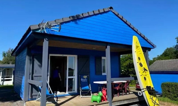 Neuvic Chalet De Esquí | Camping Le Port Neuvic *** - Chalet Confort 3 habitaciones 5/7 personas