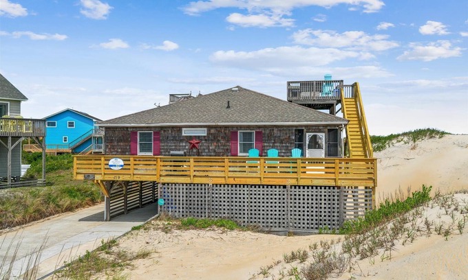 South Nags Head Casa | Flying Free-- Pet Friendly Oceanfront in South Nags Head MP 20