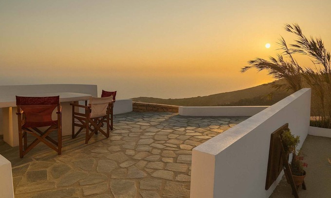 Ano Meria Apartamento | Folegandros Galano Hideaway - Peaceful Sea Views
