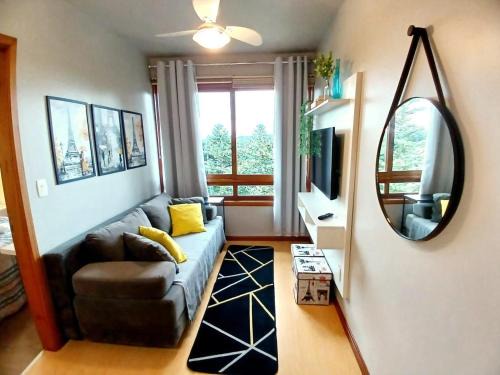 Bairro Lago Negro Apartamento | Siga Gramado - ¡Apto haz todo a pie! ¡Vista! ¡TV smart! ¡Aire acondicionado!