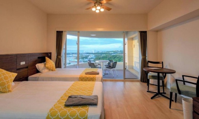 Nakadomari Hotel | For 2 people Partial Ocean View Twin vs | Roo / Kunigami-gun Okinawa