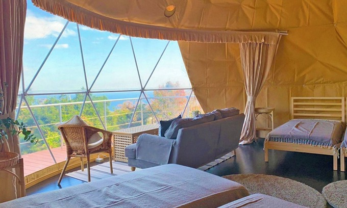 Futo Cabina | For 3 people 7m dome tent C overlooking Sagami B / Ito Shizuoka