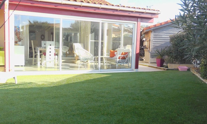 Capbreton Casa | SE ALQUILA VILLA PATIO JUNTO AL MAR CAPBRETON EXPOSICIÓN SUR, TERRAZA