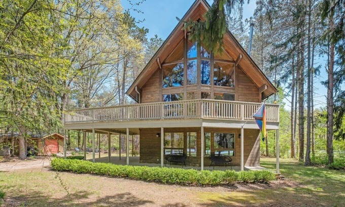 Saugatuck Cabina | Forest Haus, an A-Frame Cabin