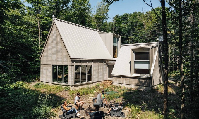 Chertsey Chalet De Esquí | Le Bois et Lumiere - Sauna, Nature & Lakes