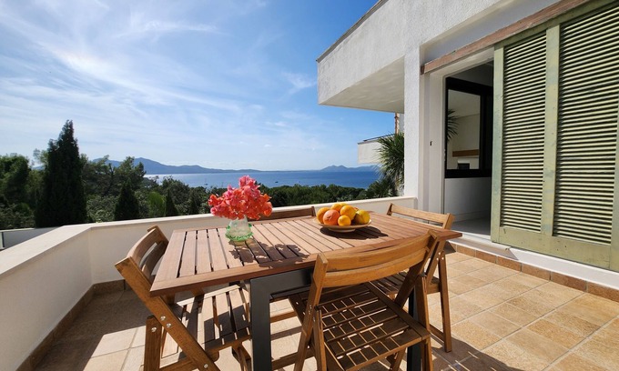 Playa de Formentor Casa | Formentor studio 2,3 persons, between Sea, Forest and Mountain.