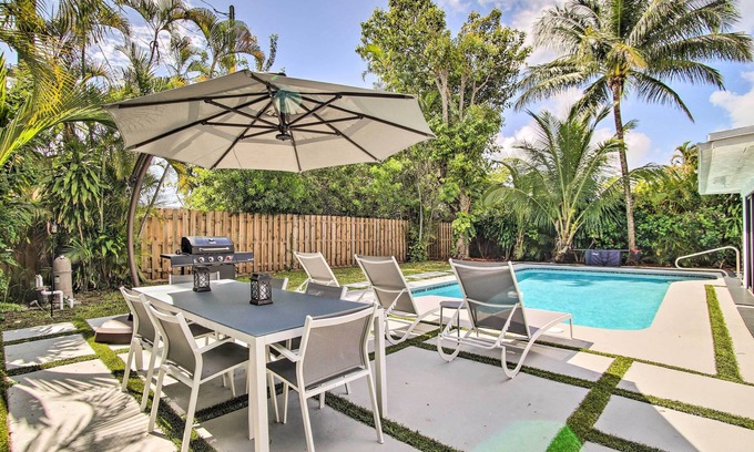 Coral Shores Casa | Fort Lauderdale Home Near Shops, Cafes, Beach