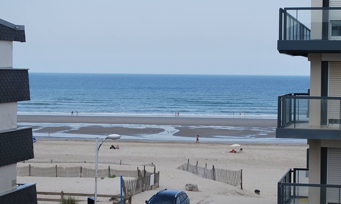 Fort-Mahon-Plage Apartamento | Fort-Mahon-Plage: A dos pasos de la playa, apartamento nuevo con balcón y garaje