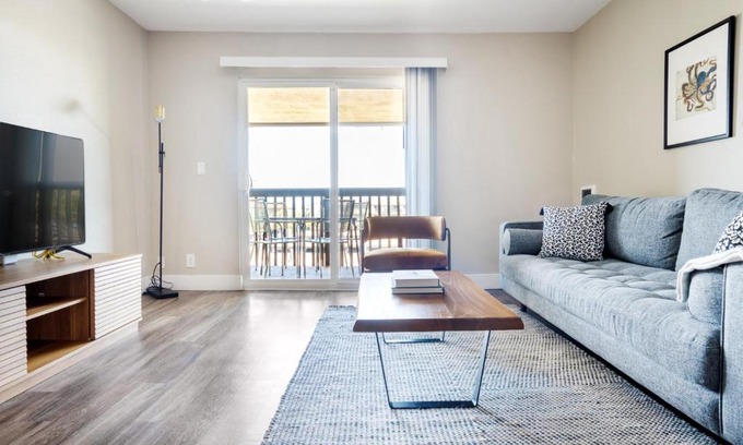 Foster City Apartamento | Foster City 2BR w Gym Pool WD nr highways SFO-585