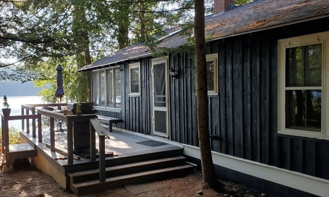 Bridgton Cabina | FOSTER POND SHOREFRONT WITH DOCK