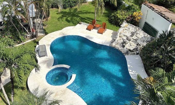 Costa Maya Casa | Four Bedrooms and large private pool steps from Paradise Beach