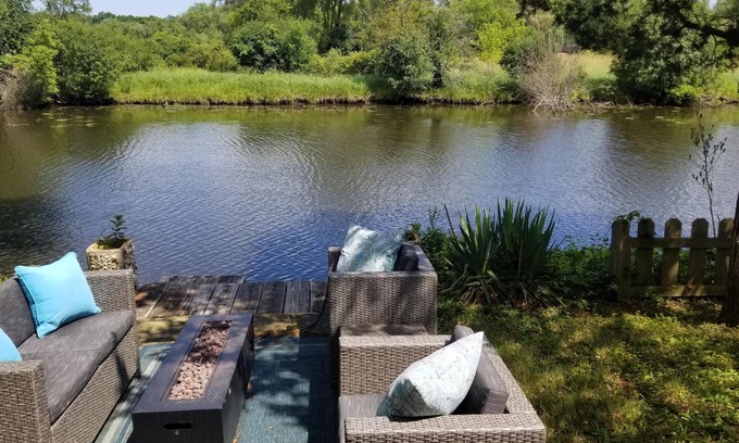 Pistakee Highlands Casa | Fox Lake Semi aislado frente al mar! 3 propiedades!
