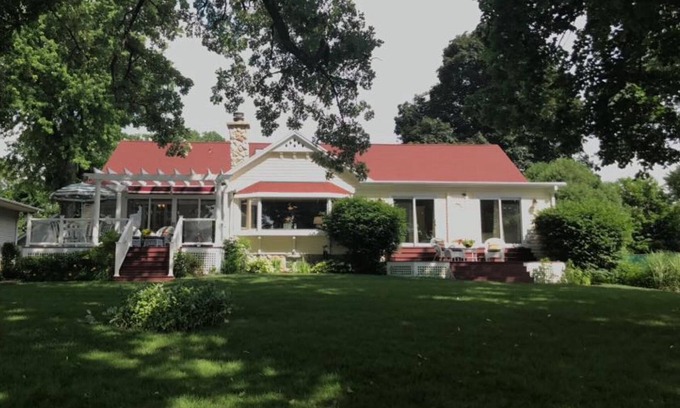 McHenry Casa | Gran y hermoso río Fox / Chain of Lakes Waterfront Home
