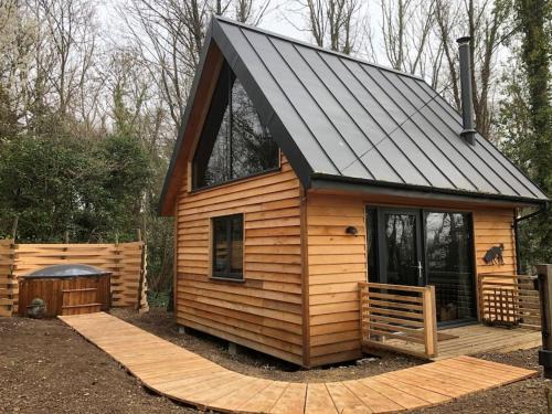 Alfriston Apartamento | Foxes Hollow - Woodland Cabin - Alfriston