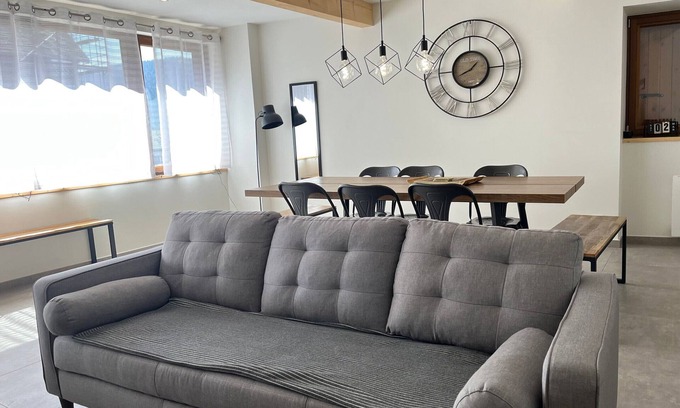 Autrans-Meaudre-en-Vercors Casa | Autrans - Casa renovada, 8 pers, 111m², 4 hab, cerca del centro y pistas de esquí