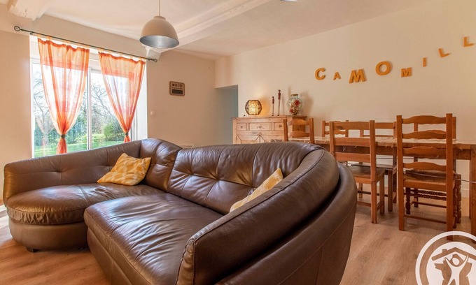 Saint-Georges-des-Gardes Cabaña | Casa rural Chemillé-en-Anjou-Chemillé-Melay, 3 dormitorios, 6 personas