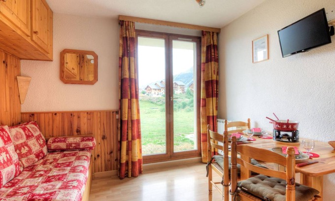 La Toussuire Casa | 18 m² Casa ∙ 1 habitación ∙ 3 huéspedes