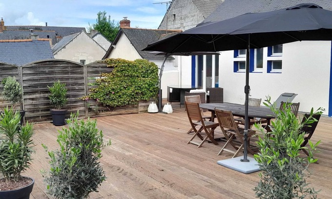 Ingrandes-Le Fresne sur Loire Casa | Homerez - Casa Familiar Encantadora en Ingrandes