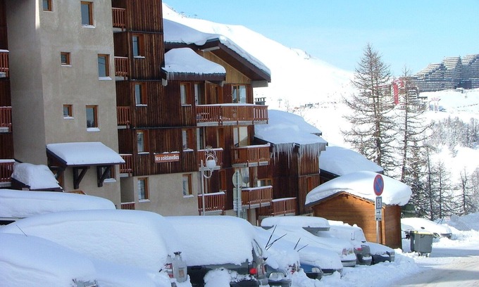 Plagne Soleil Apartamento | Estudio pies de las pistas Soldanelles Plagne Villages 73210