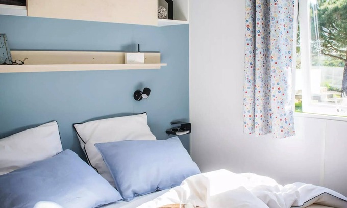 Villedieu-les-Poeles Casa | Mobiler Wohnkomfort 34 m2 (3ch-6/7 pers) + Terrasse 6 bis 7 Personen - 6 Pers. im Preis inbegriffen