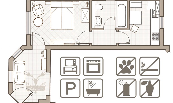 Mertendorf Apartamento | Apartamento apto para personas alérgicas sin perfume y sin perfume
