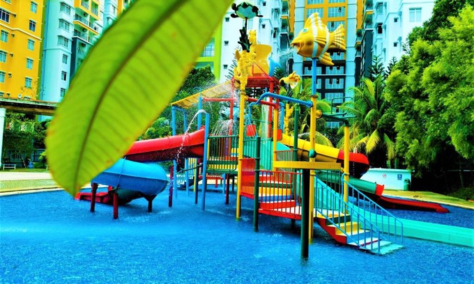 Malacca City Apartamento | FREE 4 WATER THEMEPARK Tickets & WiFi Stay Melaka