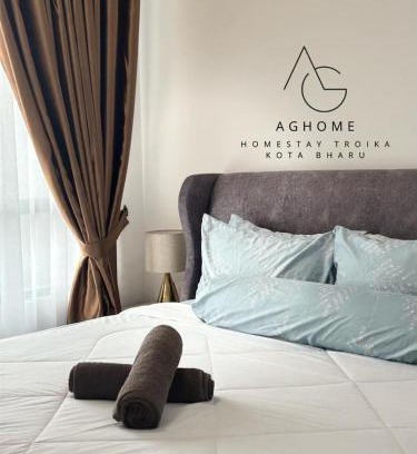 Bandar Kota Bharu Apartamento | #Free Netflix 1BR Troika Residensi Kota Bharu By AGhome