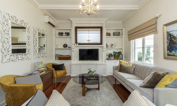 Claremont Casa | French Charm on Leafy Street near River.