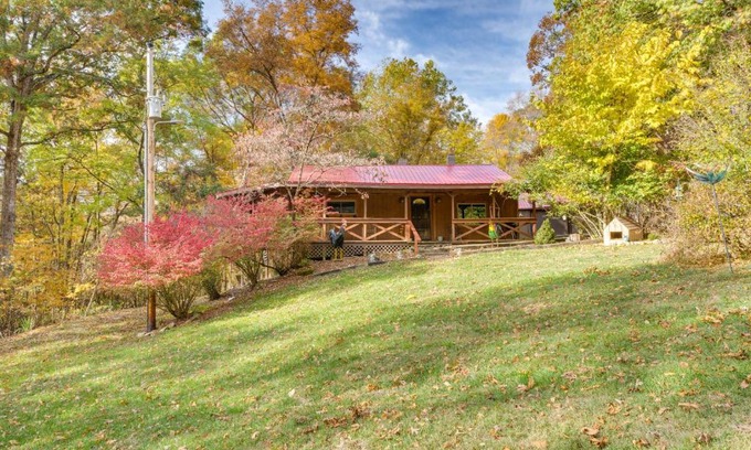 French Lick Casa | French Lick Getaway with Deck, Grill and Fire Pit!
