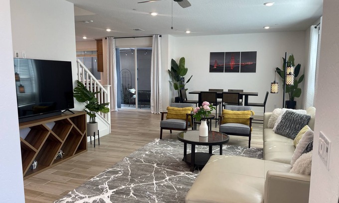 Clovis Casa | Fresh modern home-gated community with large pool-near Copper River