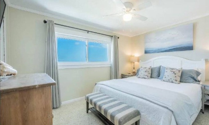South Ponte Vedra Beach Casa | Freshly Renovated Ocean front Gem near St. Augustine on semi-private beach!