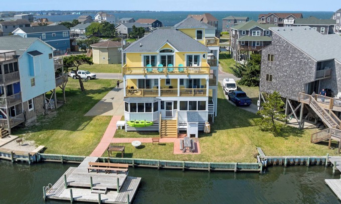 Brigands' Bay Casa | Frisco Sol: Canalfront | Sound Views | Boat Dock