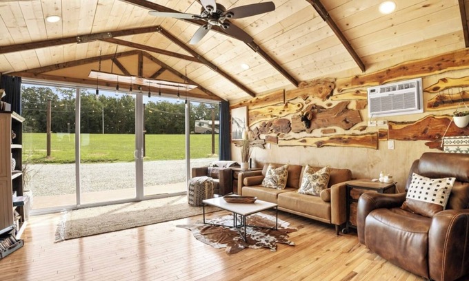 French Village Casa | FRISCO · Tiny Houses of French Village Tranquil & Relaxing