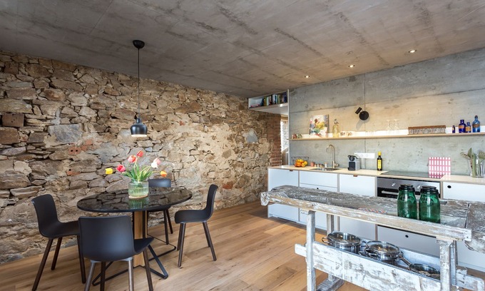 Gundelfingen Apartamento | FRIZ apartamento 1 familia en granero histórico, 2 Dormitorio