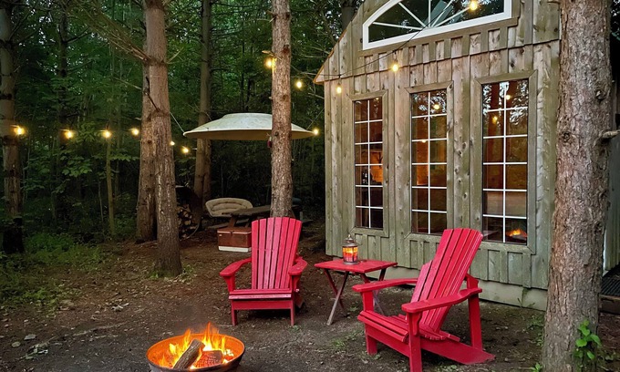 Prattsburgh Cabina | FROG HOUSE - ROMANTIC - OFF GRID - WINE TRAIL CABIN - Pet Friendly! 4 Seasons