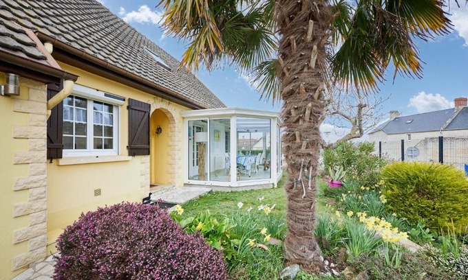 Courseulles-sur-Mer Casa | Frontenac - Véranda et jardin clos