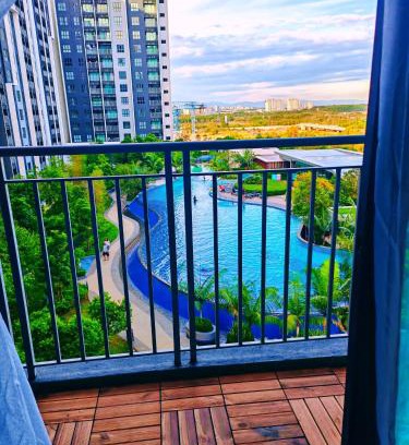 Kuala Langat District Apartamento | FS Splashmania Homestay Gamuda Cove