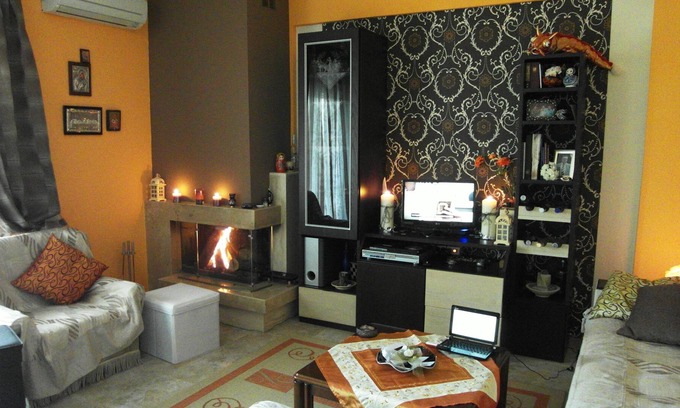 Nea Michaniona Apartamento | Full Lux Coastal apt 30 minutos de Thes / niki, 67 m2, WiFi, satélite