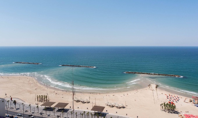 Tel Aviv Promenade Apartamento | Full Sea View on The Beach With Balcony