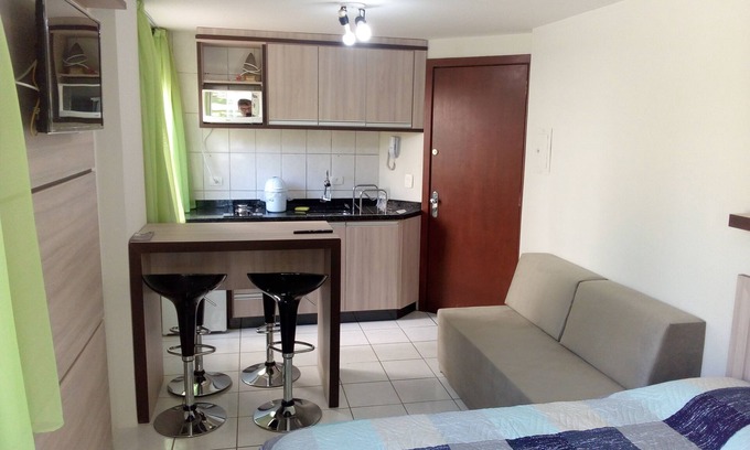 Bigorrilho Apartamento | Estudio completo en la Plaza del Hospital Evangélico
