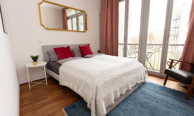 Zentrum-Sued Apartamento | FullHouse - Leipzig - M14 Apartments - Balcony - SmartTV