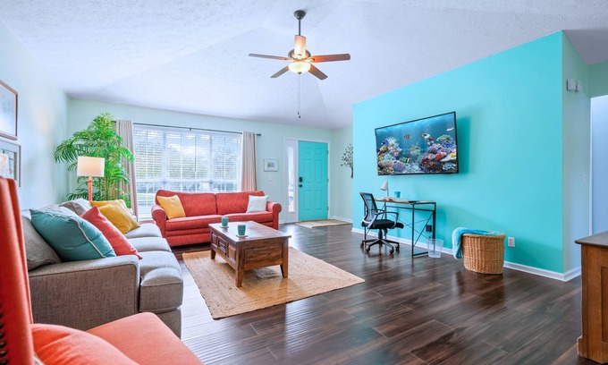 Whitemarsh Island Casa | Fully Fenced Coastal Haven Between Downtown Savannah and Tybee Island