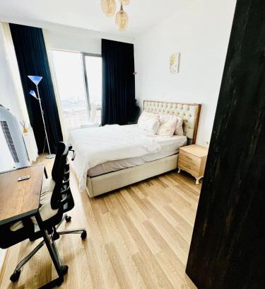 Esenyurt Apartamento | Fully Furnished 1 Plus 1 Bedroom Suite Apartment