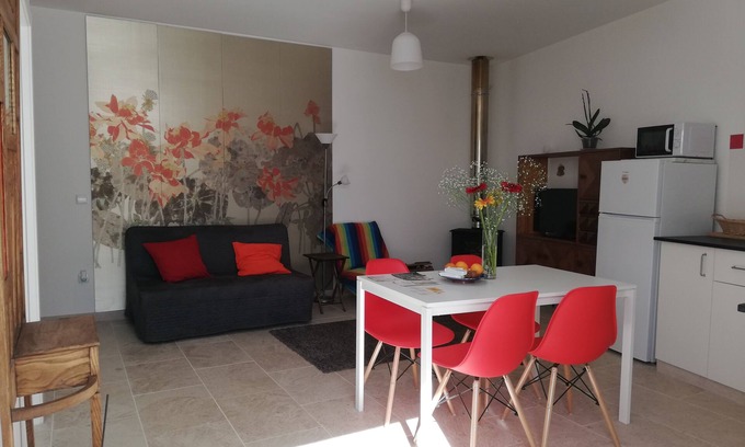 Batalha Apartamento | Fully independiente studio ready para 4 personas