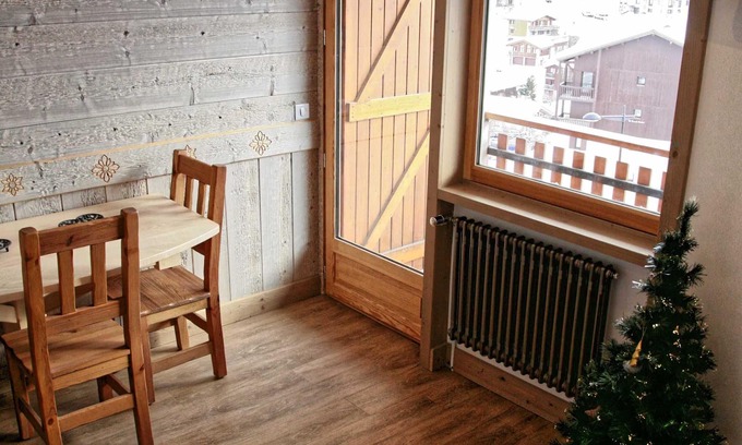 Les Almes Apartamento | Estudio totalmente renovado cabaña para 2-4 personas en Tignes le lac