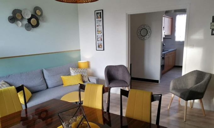 Montlucon Apartamento | Fully renovated 6-person apartment