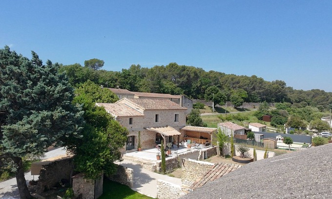 Tresques Otro | Fully renovated stone farmhouse with swimming pool in village center